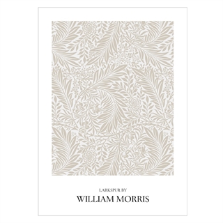 Affisch -  LARKSPUR BY William Morris 2