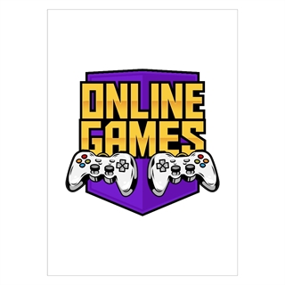 Affisch - Online games