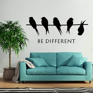 Be different - Väggdekor